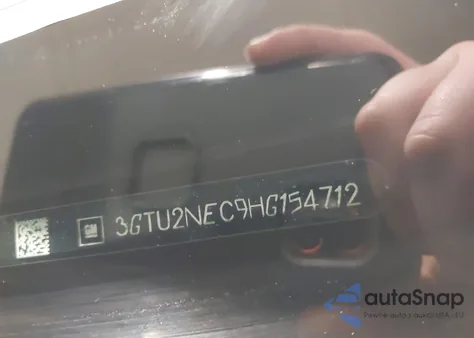 2017 GMC Sierra 1500 Slt z USA, uszkodzony, nr VIN 3GTU2NEC9HG154712